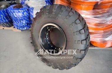 Диагональная шина Atlapex 340-457 (13.00-18) с высокоэффективными стальными дисками – идеально подходит для BTR60, BTR70 и BTR80.