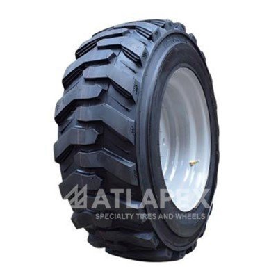 Шина ATLAPEX AP-201 с пенополиуретановым наполнителем: идеально подходит для подъемников с телескопической стрелой, мини-погрузчиков и телескопических погрузчиков.