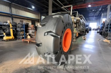 Шина ATLAPEX 20.5-25 AP-TOPEX с цельным протектором для внедорожной техники: исключительная износостойкость для работы в суровых условиях.