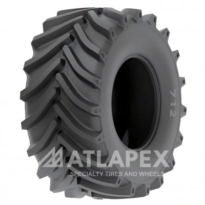 Радиальная шина ATLAPEX 712 R-1W – оптимизирована для тракторов, комбайнов и опрыскивателей.