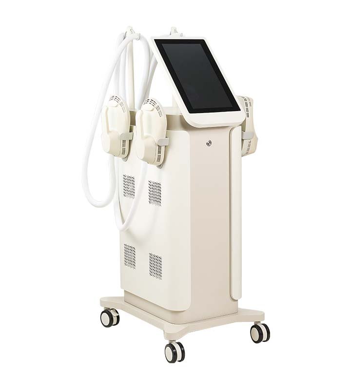 EMS device targeting abdomen