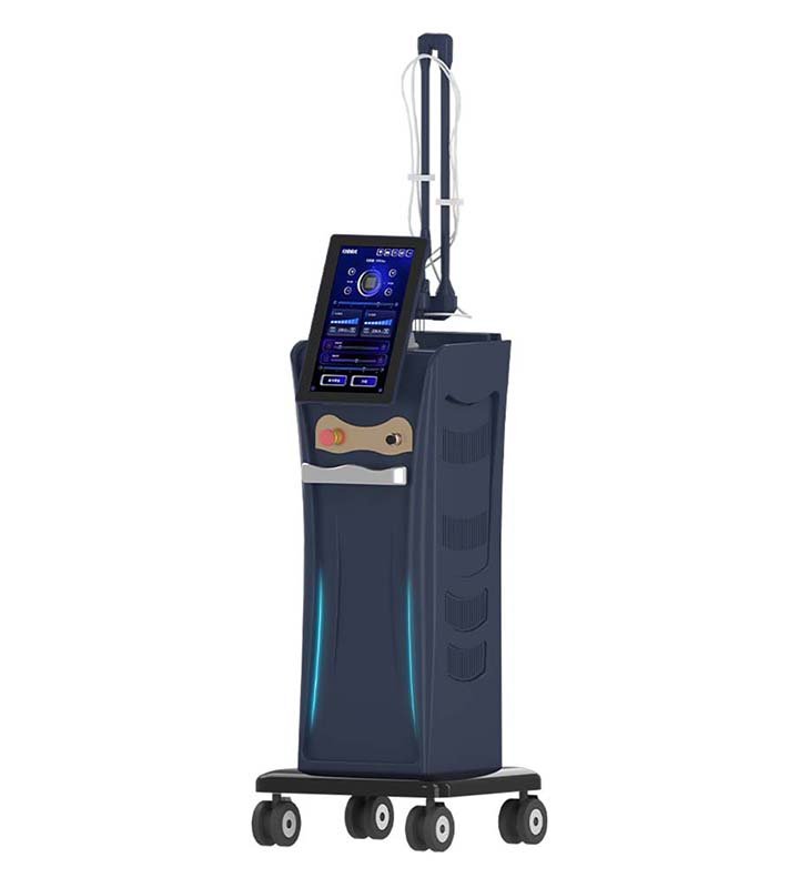 Лечение рубцов от акне с помощью сегментированной лазерной шлифовки кожи CO2 с длиной волны 10600 нм абляционный лазер