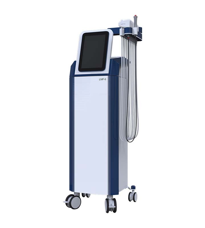 Аппарат для лифтинга лица EMS+RF для разглаживания морщин и омоложения.