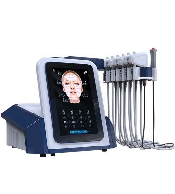 Three-dimensional facial contouring with EMS+RF