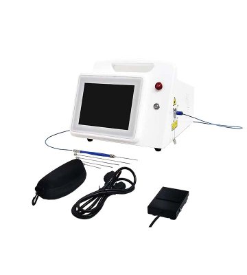 Endolift laser machine for eyelid lifting and skin rejuvenation