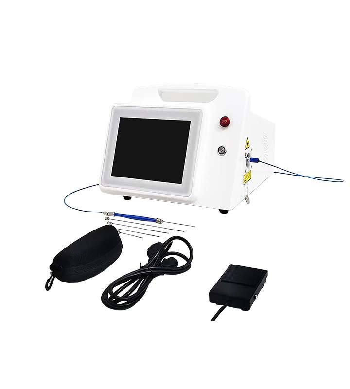 Endolift laser machine for eyelid lifting and skin rejuvenation