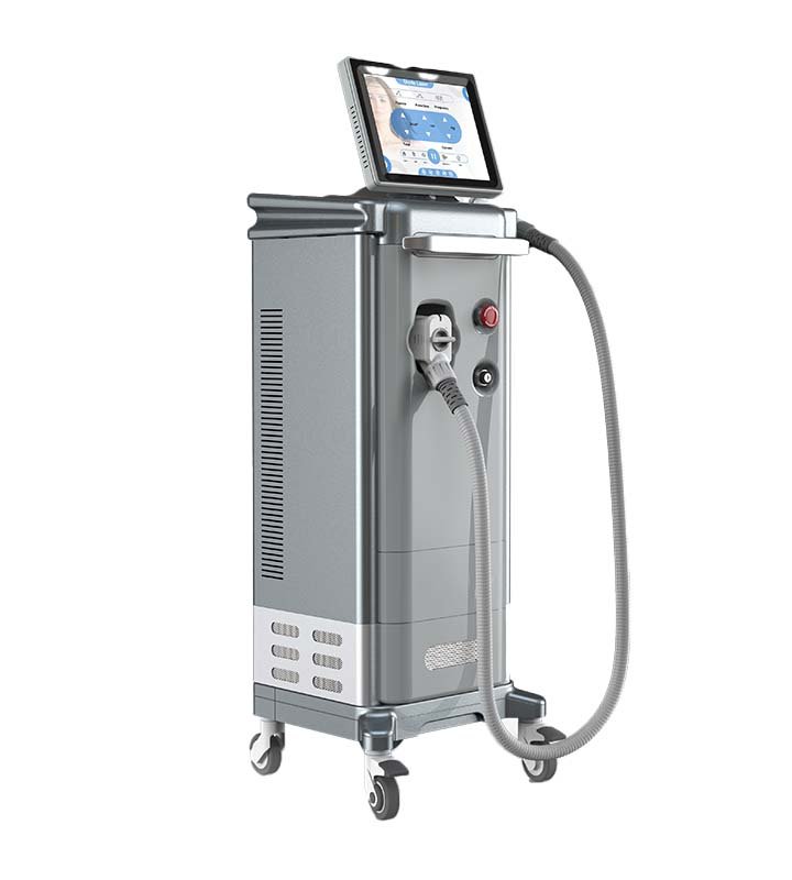 Small spot vertical diode laser