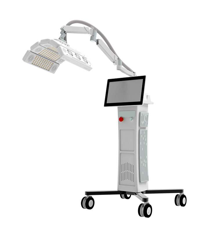 Multi-wavelength LED therapy device for pigmentation treatment