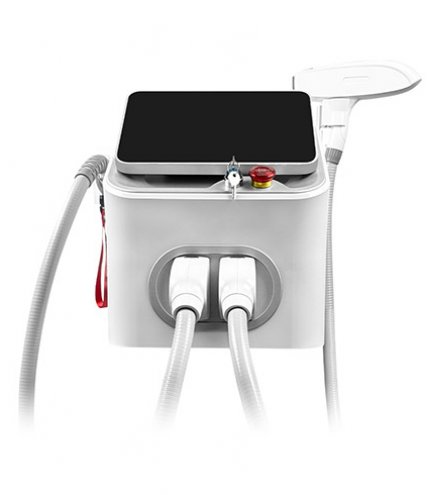 Efficient hair and tattoo removal with diode laser