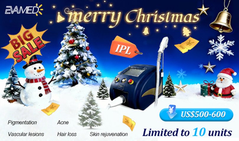 Официально стартовала рождественская акция по омоложению кожи с помощью интенсивного импульсного света IPL! Множество преимуществ в поддержку научно обоснованного ухода за кожей!