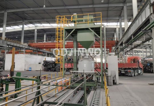 Dalipu Petroleum Co., Ltd. Оборудование для пескоструйной очистки внутренних и внешних стенок стальных труб