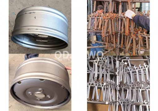 Применение дробеструйной машины