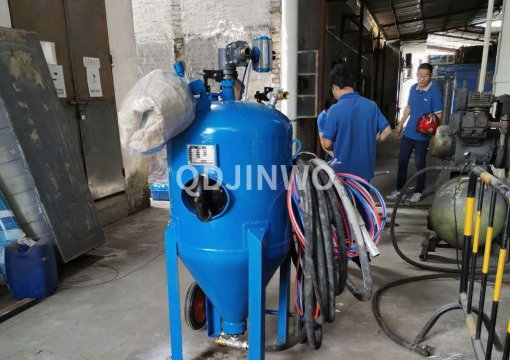 Влажная пескоструйная машина