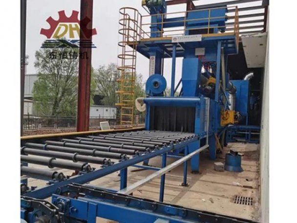 Дробеметная установка с двутавровой балкой