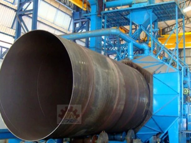 Дробеметная установка для стальной трубы