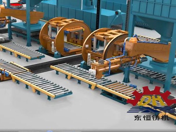 Clay Sand Molding Line
