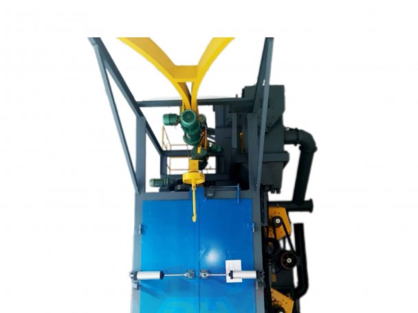 Дробеметная установка крюкового типа