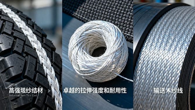 Промышленная пряжа и шинный корд