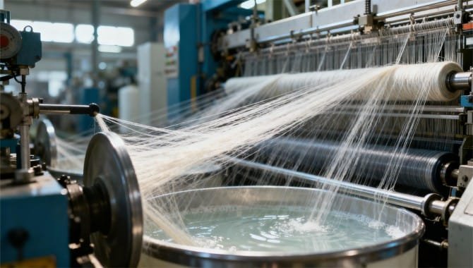 Полиакрилонитрил (ПАН) прядение