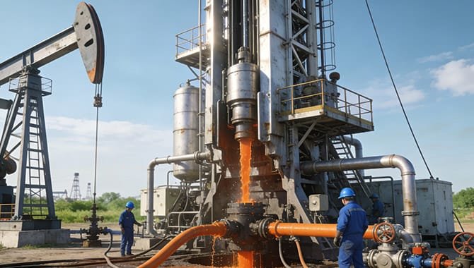 Кислотная обработка нефтяных скважин