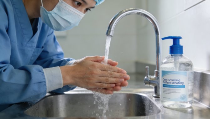 Хирургический санитарный костюм