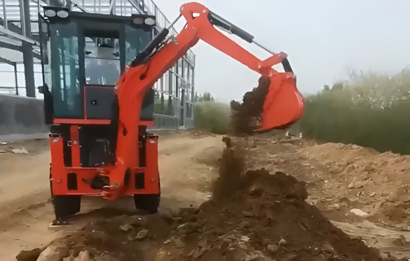 ATLAPEX BKA80: универсальный мини-экскаватор-погрузчик