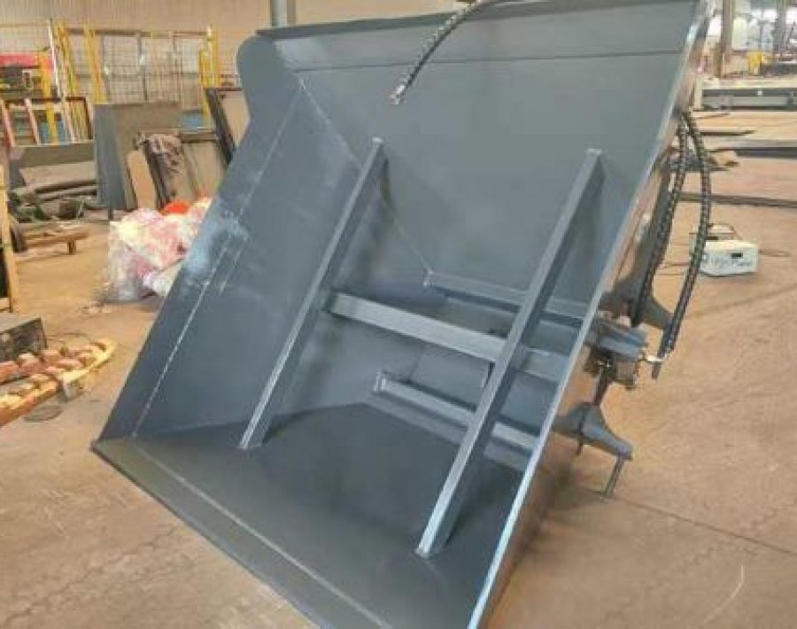 Навесное оборудование для колесного погрузчика: ковш для наполнения мешков