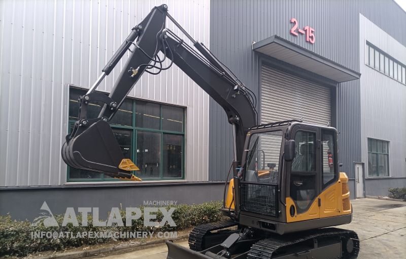 Представляем гусеничный экскаватор APX65: компактный источник мощности для точных работ