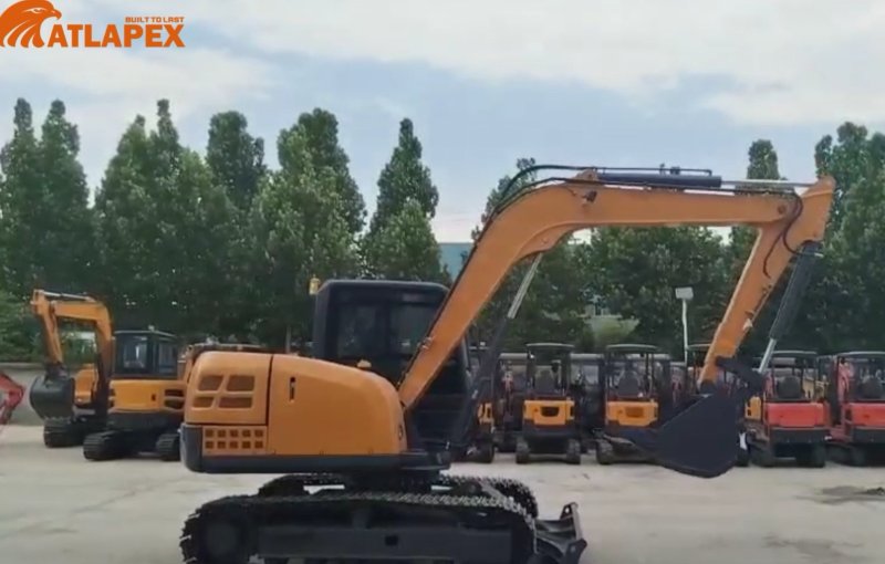 Революция в компактных экскаваторах: APX90 сочетает беспрецедентную мощность и точность