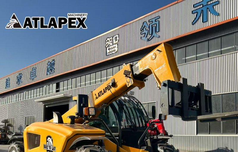 Telehandler ATLAPEX TELE35: переосмысление интеллекта, безопасности и эффективности в обращении с материалами 