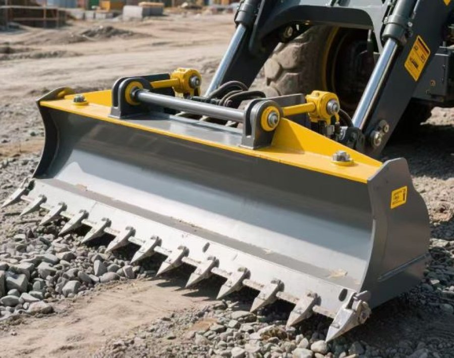 Навесное оборудование для экскаватора-погрузчика — непрерывный сошник