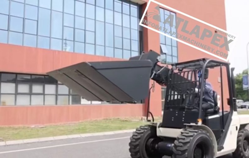 Освободите непревзойденную мощность и точность: познакомитесь с ATF30-45 4WD ATLAPEX Telehandler