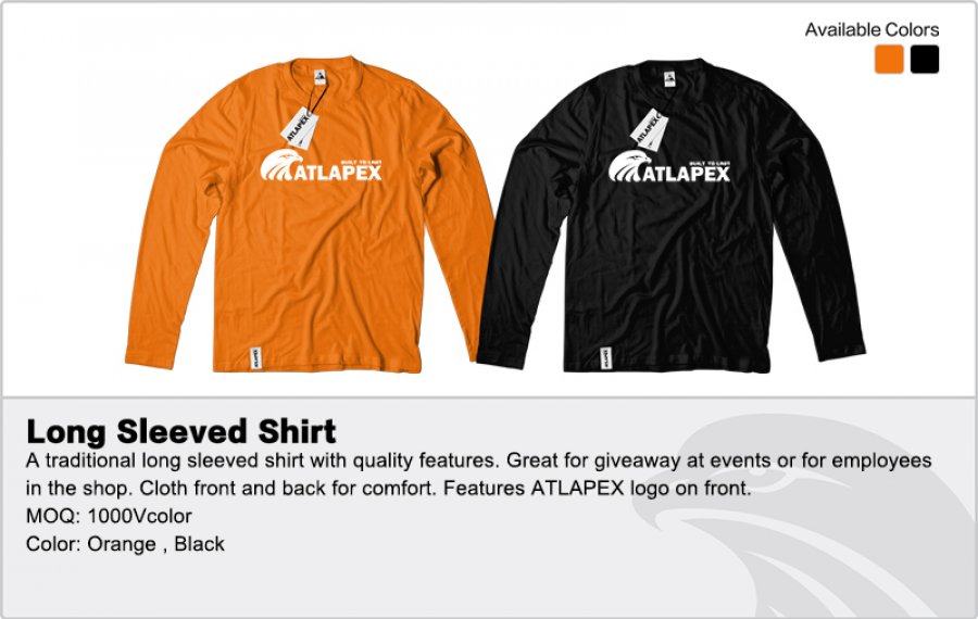 Рубашка с длинным рукавом