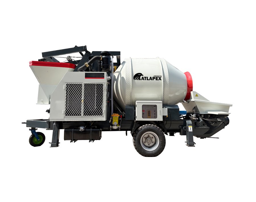 Дизельный смесительный прицепный насос DJBT40.10.82