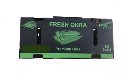 Гофрированный пластиковый ящик для овощей