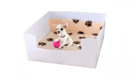 Поддон для домашних животных Лоток для собак Кошка Домик с изоляцией