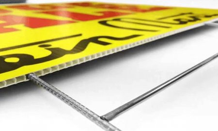 Пластиковый полый двойной настенный пластиковый знак