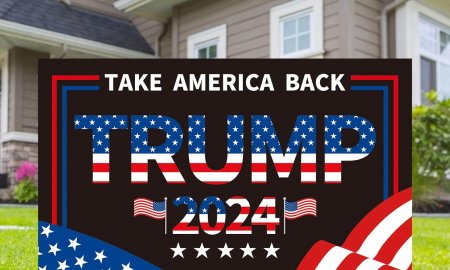 знак для предвыборной кампании Трампа, индивидуальный знак для двора