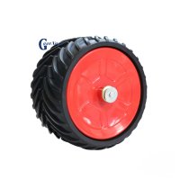 Колесо для сеялки сельскохозяйственное с железными спицами, резиновое, 16*4,5