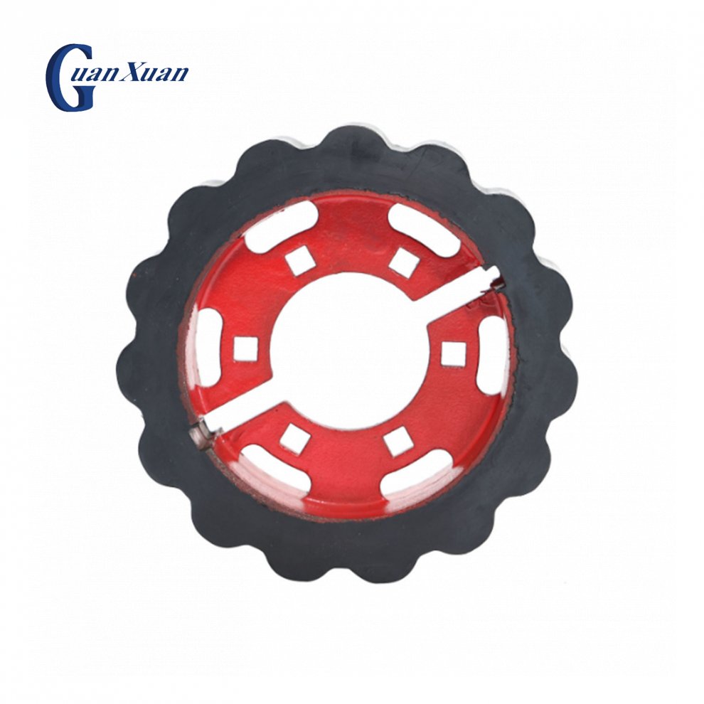 Сельскохозяйственный рядный агрегат сеялка закрытие резиновый пресс калибровочные колеса спицевое колесо