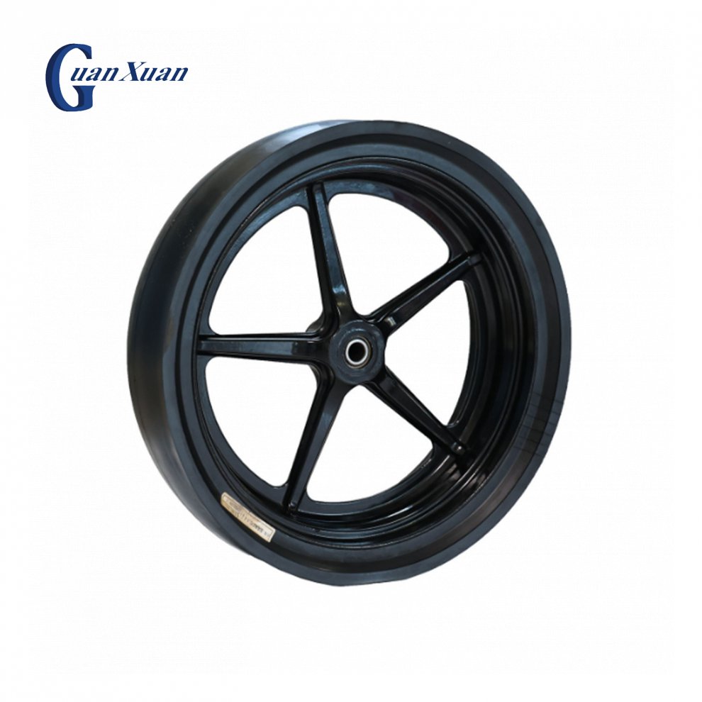 Сельскохозяйственная сеялка резиновая шина сеялка чугунное спицевое колесо 16*4.5