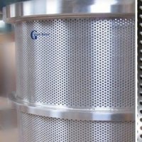 Прямые продажи с завода Профиль просверленных отверстий Корзина для сита Пластина для сверления