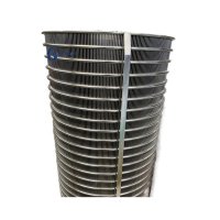 Клиновидная проволочная сетка для очистки воды