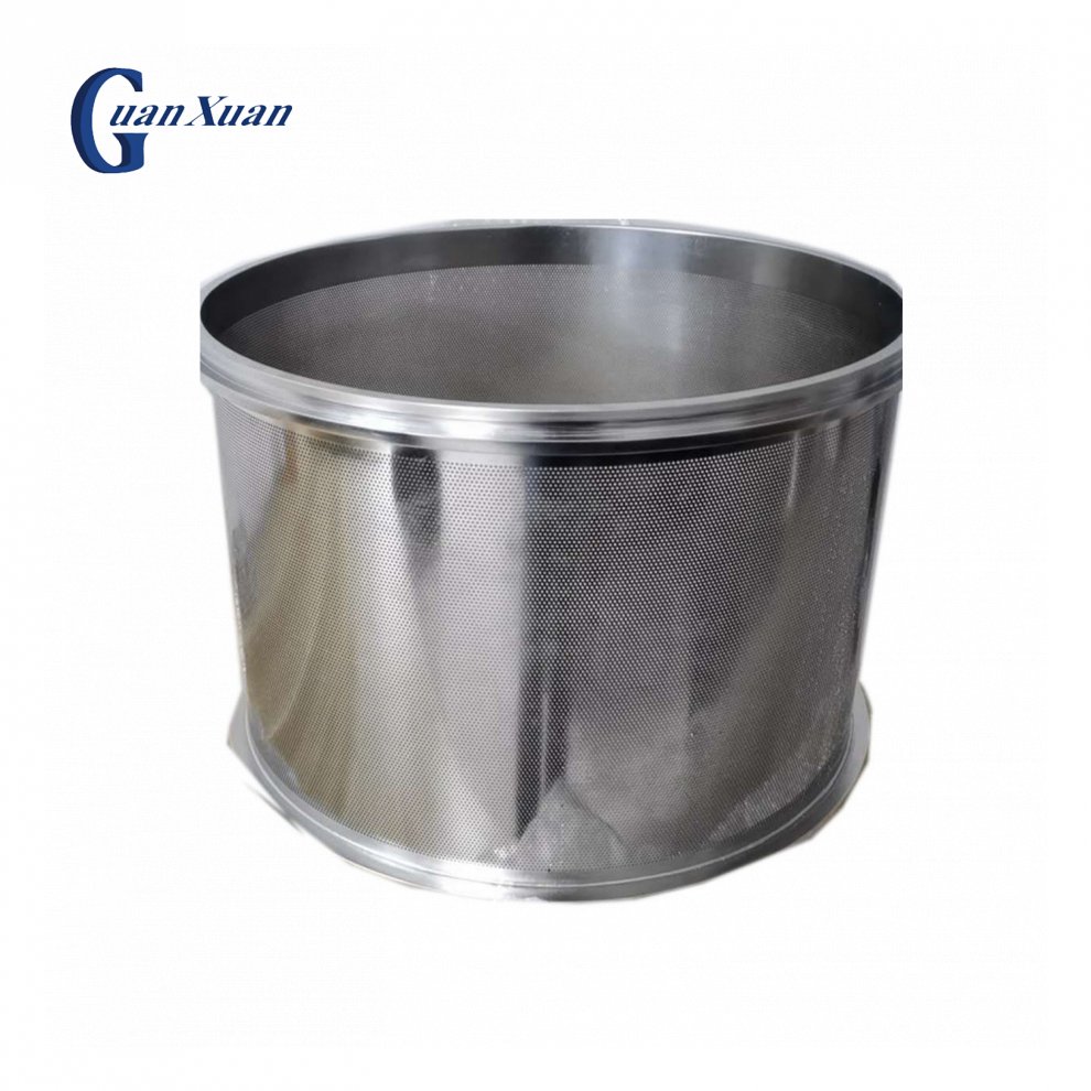 Новая конструкция перфорированной корзины из нержавеющей стали