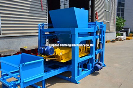 Мы загрузили производственную линию QT4 - 18.