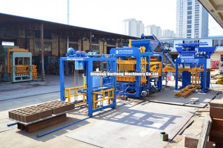 QT8 - 15 Автоматизированные бетонные блоки для клиентов из Гондураса