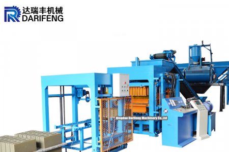 QT4-15 Испытание бетонных блоков для клиентов из Южной Африки