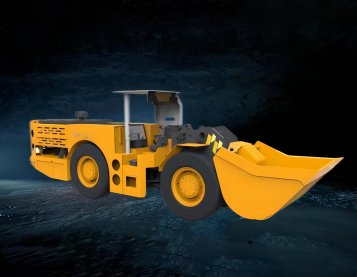 Мини-подземный погрузчик TL202A Diesel LHD