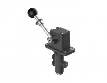 Позитивный модулирующий тормозной клапан с рычажным приводом