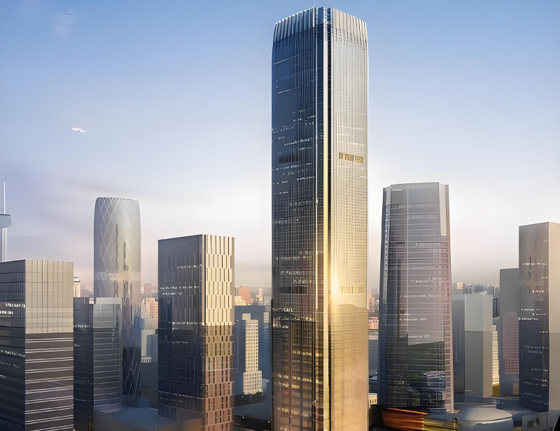 Проект ограждающей стены Сианьского центра Китайской железной дороги